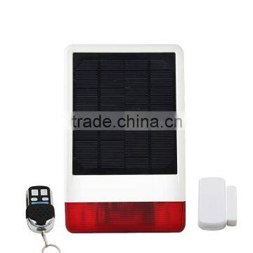 Eray Electronic Outdoor Solar Powered Siren for Alarm System home security