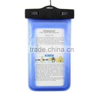 Air-filled Floating IP68 Phone Pouch Waterproof Pouch for Snorkeling Credit Cards Passport Money photo-3