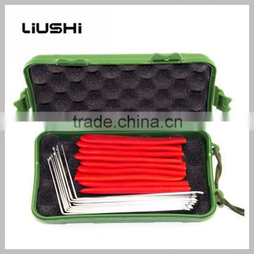 China supplier High quality 12pcs lock pick set locksmith tools car key tools whole sale