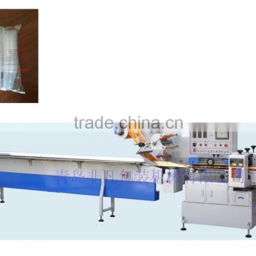 Full Automatic Disposable Paper Cup Packing Machine/ Horizontal flow packaging machine