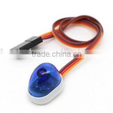 Police Car Style Single LED Light (Blue)