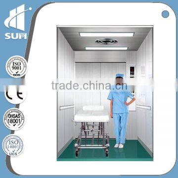 CE approved stainless steel cabin with handrail hospital beds price