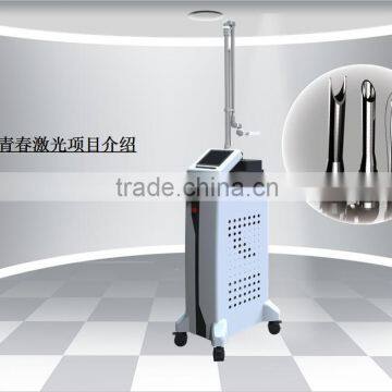 100um-2000um Professinal CO2 Fractional Laser Sun Damage Medical Recovery /viginal Care CO2 Laser Machine 0.1-2.6mm