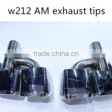 exhaust tips for B w212 E63 w218 CLS63 chassis AM style muffler tips