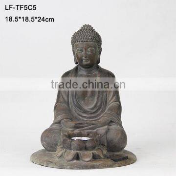 Resin Crafts Solar Buddha Statues Garden Lighting Wholesale photo-6