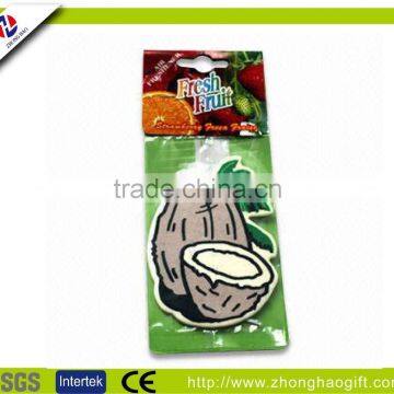 Europe Hot selling & cheap hanging car paper air freshener