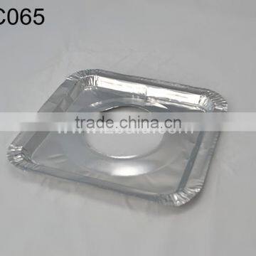 8 inches Square Aluminum Foil Gas Mat C065