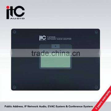 PA System IP LAN Network Audio Adapter IP PA System & IP Digital Amplifier T-6705C