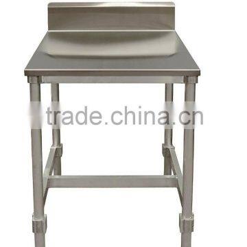 Icegreen Stainless Steel Work Table/Rack With 6" Back Splash