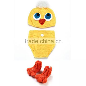 OEM service crochet knitted photography props newborn crochet baby costume