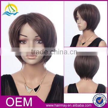 Factory price high density heat resistant wig