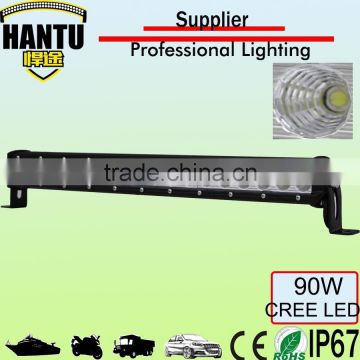 Epistar light bar 90w flood led light bar/ super slim headlight