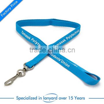 Wholesale custom thin college lanyard