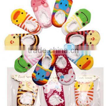 High quality anti-slip cartoon baby boat socks ,baby floor socks ,baby girl socks