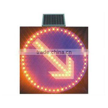 Solar LED Traffic Left/Right Driving Sign