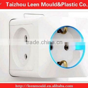 2016 New Products Injection Plastic Electrical Plug Seat Mould,5D Wall Socket Mould