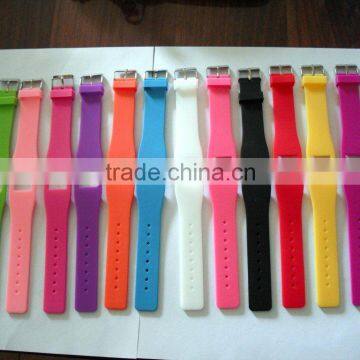 silicone watchband/ silicone bracelet