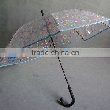 Kids Childildren's Clear Transparent Umbrella, Advertising Clear Umbrella for Sale
