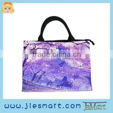 Canvas fashion totebag artistic printing unique design handbag