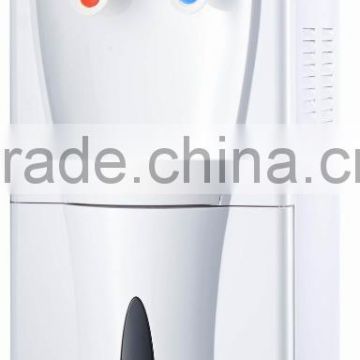 compressor cooling hot and cold water dispenser with or without fridge cabinet