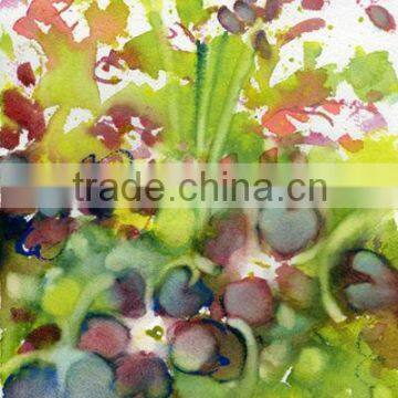 Canvas pictures art flower watercolor painting for living room