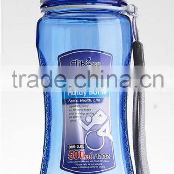 2016 Cheap Plastic Camping Water Bottle for Promotion