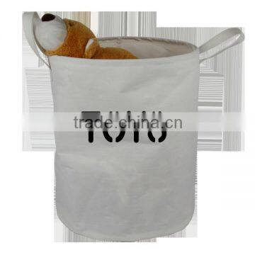 Home Garden Organization Free Standing Polyester Laundry Basket Baby