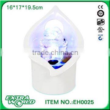 Glass Desktop Decoration Small Fountain Water Features Lucky Feng Shui Ball Crafts photo-6