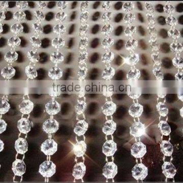 2015 new hot sale acrylic crystal bead curtain for wedding and home decorations