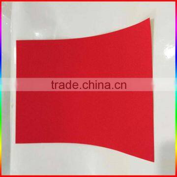 Red Self Adhesive Fluorescent Sticker Paper in A4 Size photo-2
