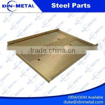 Electrical Zinc Plated Sheet Metal Stamping Parts Metal Punched Steel / Aluminum Bending Process photo-2