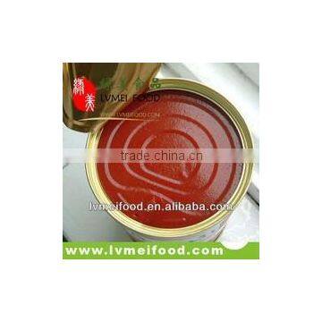 28%-30% Canned Tomato Paste from New Crop China