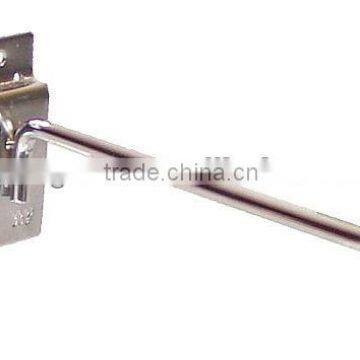 Foshan manufacturer 12' Chrome wire rack display hook