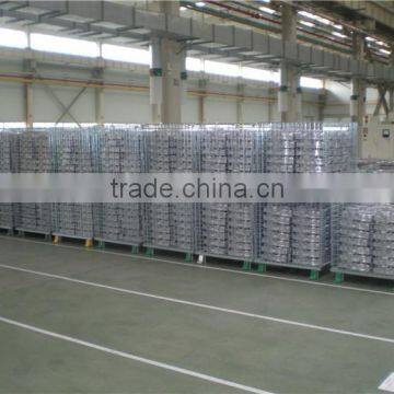 Collapsible Steel Wire Mesh Container for Industrial Warehouse Rack