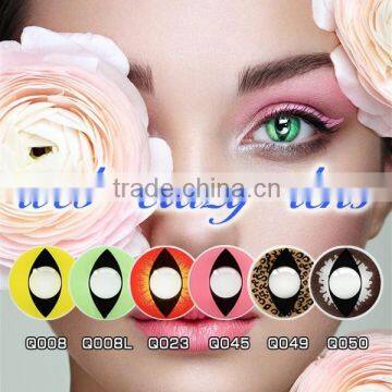 newest cat eyes design halloween crazy contact lenses party lenses