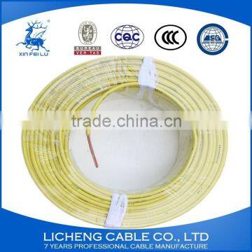 Hot Sale PVC Insulated Flexible Copper Wire Cable Yellow Wire1.5mm2 photo-6