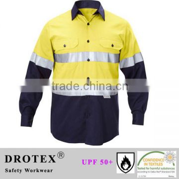 AS/NZS 4602 Day/Night High Visibility 100Cotton Shirts Wholesale