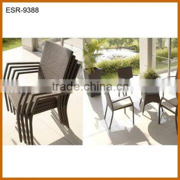 Outdoor Round Table Chair Dining Rattan Set