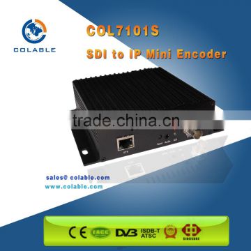 COL7101S 1 channel 1080p ip encoder iptv hd sdi encoder,sdi to ip encoder