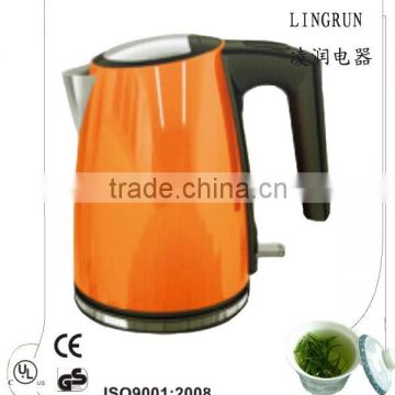 Dry boil protection stainless steel cordless kettle