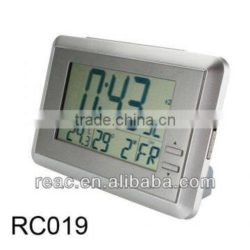 Large Display Radio Controlled Clock With Back Light (RC019)