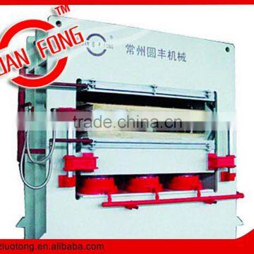 laminated melamine door skin press machine