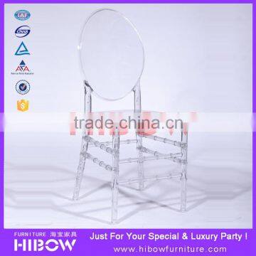 acrylic ballroom/hotel/ chair transparent acrylic chair