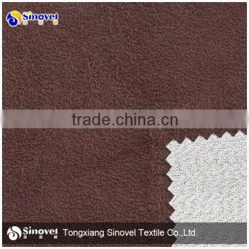 100% Polyester Faux Suede Fabric With TC