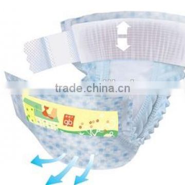 High Quality Cloth Film Velcro Tape Disposable Baby Diaper bag