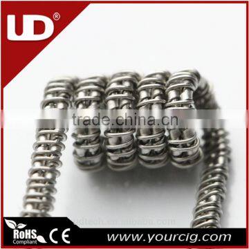 UD Staggered Fuse Clapton Coil/Staple Staggered Fuse Clapton Coil Premade Coil photo-4