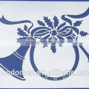 Custom etched letters brass hanging ornaments