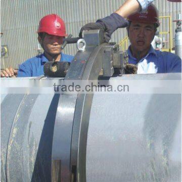 pipe cutting and beveling machine