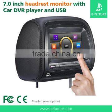 7inch 800*480 HD Digital Touch Screen Car Headrest Monitor photo-3