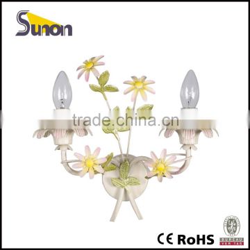 Hot selling countryside style wrought iron fancy lamp/metal lamp